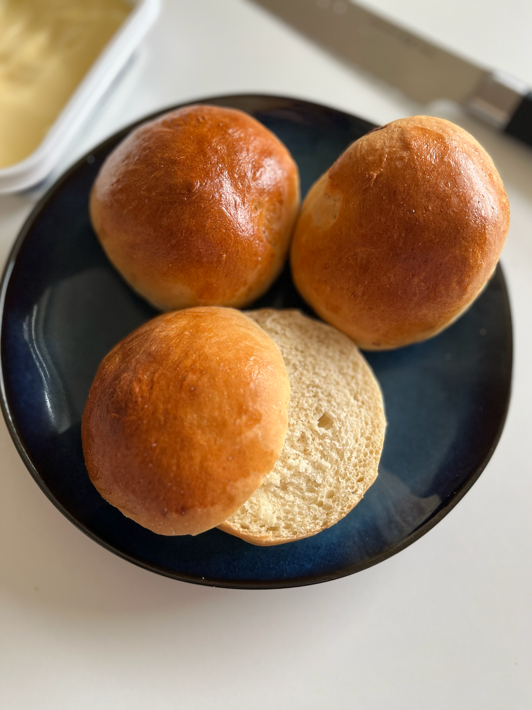 Bløde fødselsdagsboller