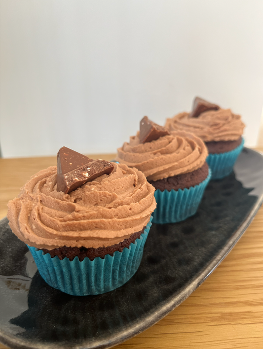 Cupcakes med toblerone