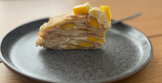 Pandekagelagkage med mango
