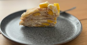 Pandekagelagkage med mango