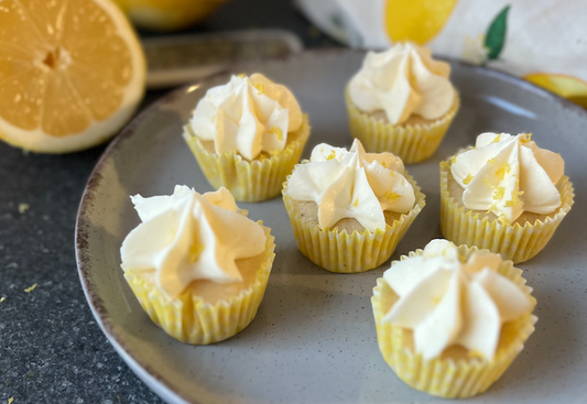 Mini cupcakes med citron