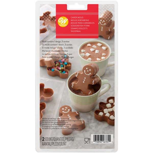 Chokoladeform gingerbreadman